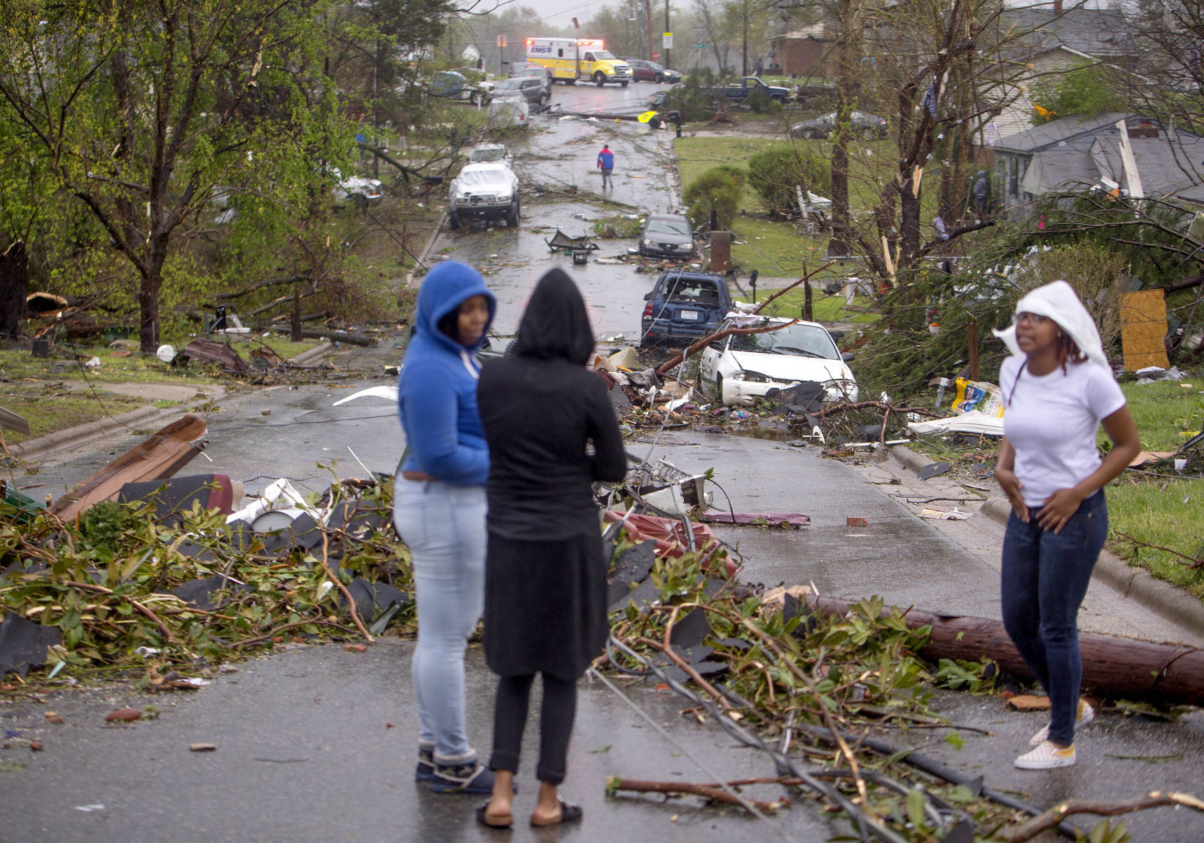Tornado aftermath
